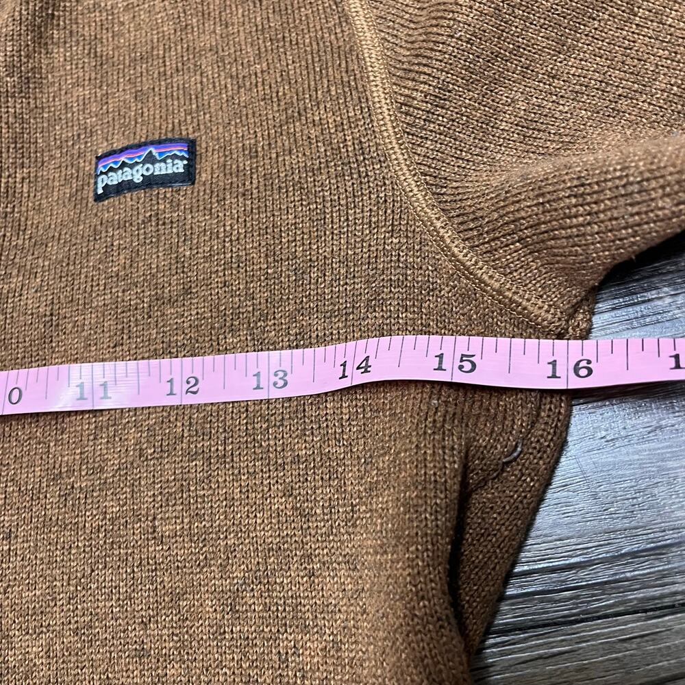 Patagonia Better Sweater Full Zip Fleece Jacket Brown XS Sleeve Pocket Gorpcore - Picture 8 of 10